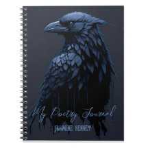 Personlig Raven Poetry Journal
