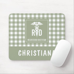 Personlig RD Registered Dietitian Play Mönster Musmatta