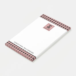 Personlig RD Registered Dietitian Play Mönster Post-it Block