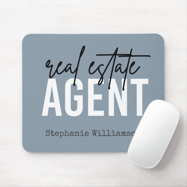Personlig Real Gods Agent Gifts for Realtor Musmatta (Med mus)
