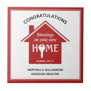 Personlig Realtor till Client New Home Kakelplatta