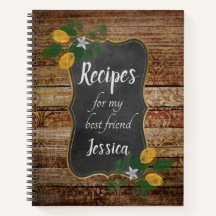 Personlig Recept för min bästa vän på Brown