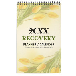PERSONLIG Recovery Quote Progress Gift-plan Kalender
