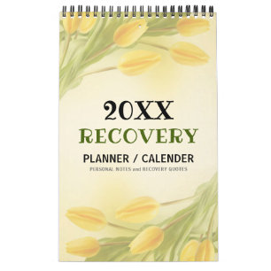 PERSONLIG Recovery Quote Progress Gift-plan Kalender