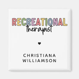 Personlig Recreational Therapist Magnet