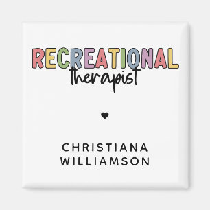 Personlig Recreational Therapist Magnet