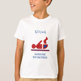 Personlig Red Baby FANTASTISK BIG BROTHER T Shirt