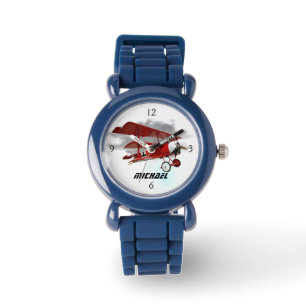 Personlig ’Red Baron’ Triplane Armbandsur