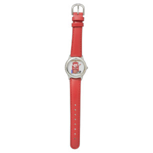 Personlig Red Basketball Jersey Armbandsur