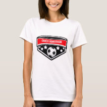 Personlig Red, Black and White Soccer-buss