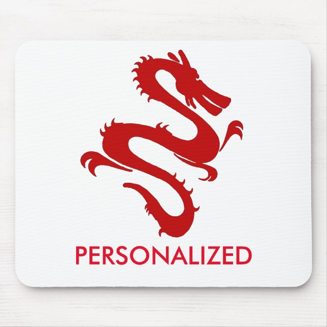 Personlig Red Dragon Musmatta (Framsidan)