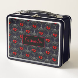 Personlig Red Goth Heart