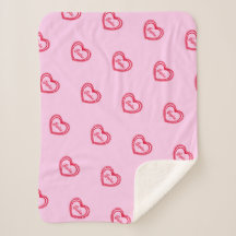 Personlig Red Hjärtar över Sötens Rosa