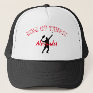Personlig red Kung i tennis player Keps