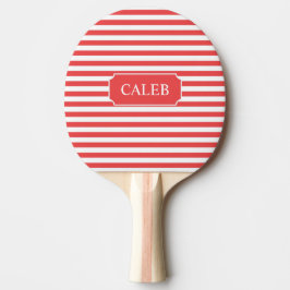 Personlig Red Rand Ping Pong Paddle Pingisracket