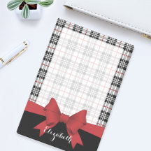 Personlig Red Ribbon och Tartan Play
