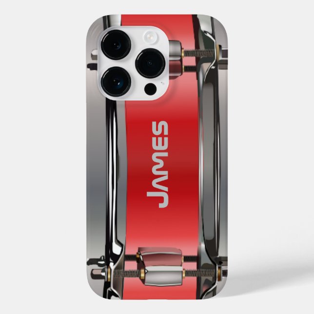 Personlig Red Snare Drum (Baksida)