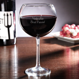Personlig Red Vin Glass