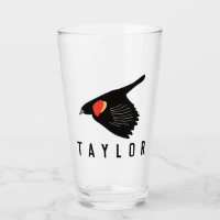 Personlig Red-Winged Blackbird in Flight