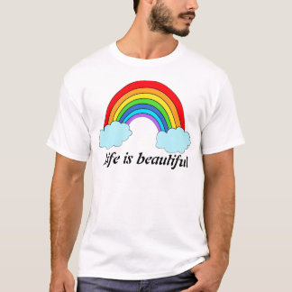 Personlig regnbågshoodie | Anpassat namn & citat T Shirt