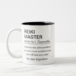 Personlig Reiki-mästare Definition Mugg