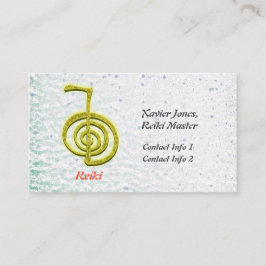 Personlig Reiki Master affärskort Visitkort