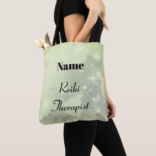 Personlig Reiki Therapist-design Tygkasse