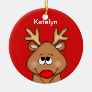 Personlig Reindeer jul Ornament