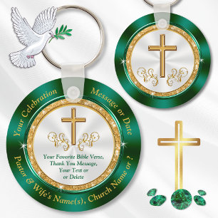 Personlig, Religiösa Party favors för Vuxnor Nyckelring