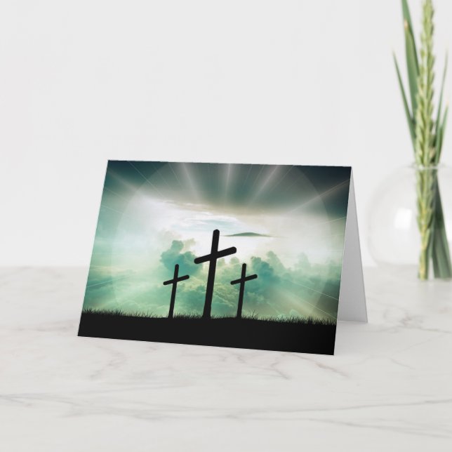 Personlig Religiösa Påsk-kort Helgkort (Framsida)