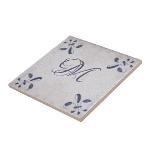 Personlig Repro Portuguesa Blue Azulejos Tile Kakelplatta