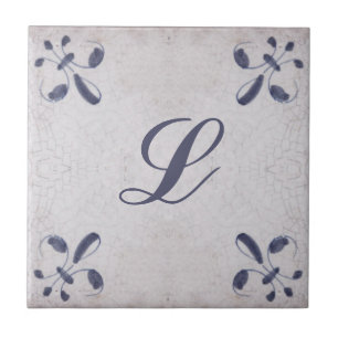 Personlig Repro Portuguesa Blue Azulejos Tile Kakelplatta