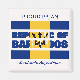 Personlig Republiken Barbados Magnet