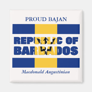 Personlig Republiken Barbados Magnet