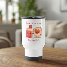Personlig resemugg för mamma på mors dag