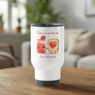 Personlig resemugg för mamma på mors dag