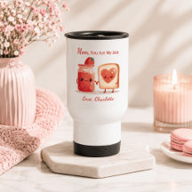 Personlig resemugg för mamma på mors dag