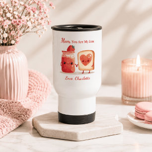 Personlig resemugg för mamma på mors dag