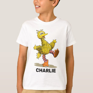 Personlig Retro Art Big Bird T Shirt