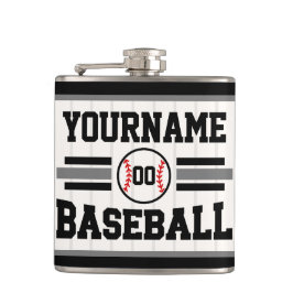 Personlig Retro Baseball Player NAMN Team Fickplunta