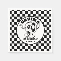 Personlig Retro Basketball Födelsedagsfest Cute