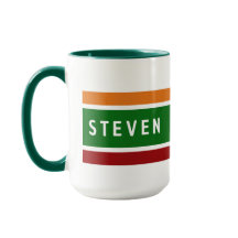 Personlig Retro bensinstation namn kaffegåva
