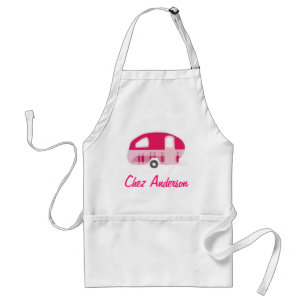 Personlig Retro Caravan Aprons Förkläde