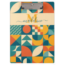 Personlig Retro Geometric Colorful