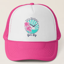 Personlig Retro Girl's Resa Tropical