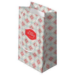 Personlig retro helgdag marockansk cirkel mönster