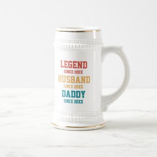 Personlig Retro Legend Make pappa Gift Sejdel