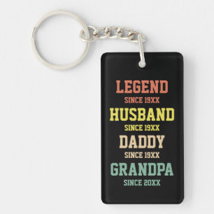 Personlig Retro Legend Make pappa Grandpa
