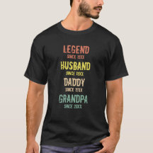 Personlig Retro Legend Make pappa Grandpa