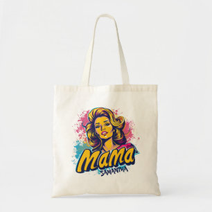 Personlig Retro Mamma artikel 14 Tygkasse